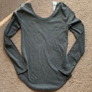 🆕NWT Loft Basic Gray Tee